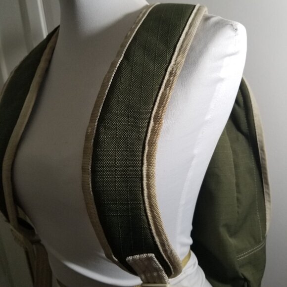 Roxy Green/Forest Green backpack & Roxy Gray Crossbody bag (2 total) - Picture 4 of 16